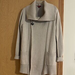 Merona Womens Chunky Knit Cardigan Sweater Size L